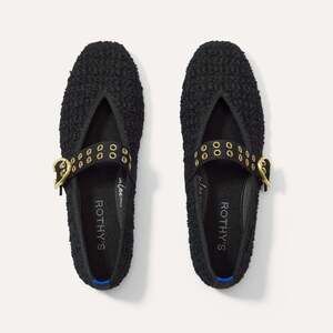 Rothy's The Max Buckle Mary Jane - Twinkle Bouclé Size 5